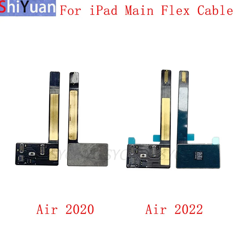 Cable flexible de placa base para iPad Air 2020, Air 4, Air 2022, Air 5, piezas de repuesto