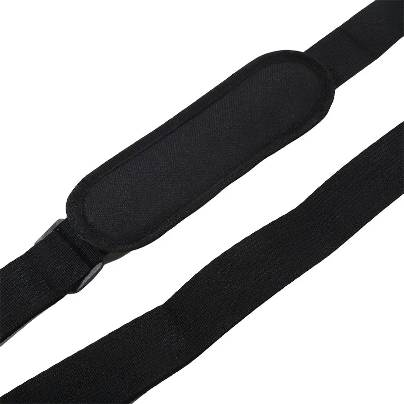 Black Outdoor Camping And Picnic Tool Fixed Shoulder Strap Folding Chair Shoulder Strap Adjustable Beach Chair Shoulder Strap