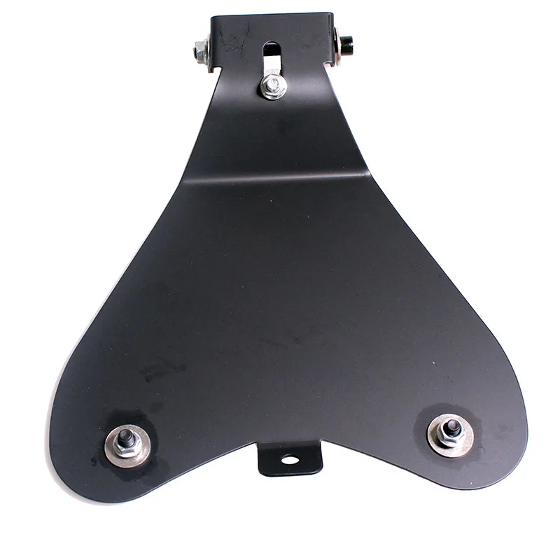 Motorcycle Black Solo Seat Baseplate Bracket Support Holder Mounting Kit Base Plate Brackets For Harley Sportster Bobber Honda