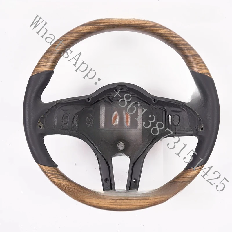 Suitable - 809 Rosewood Round Steering WheelUpgradeCustomizationPersonalizationHigh-quality small materials