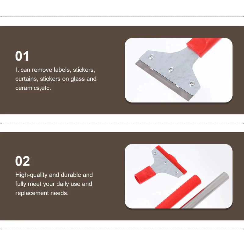 Raspadores de limpieza multiusos: ideales para cuchillos, costuras de baldosas cerámicas, vidrio y paredes: eficiente y estético