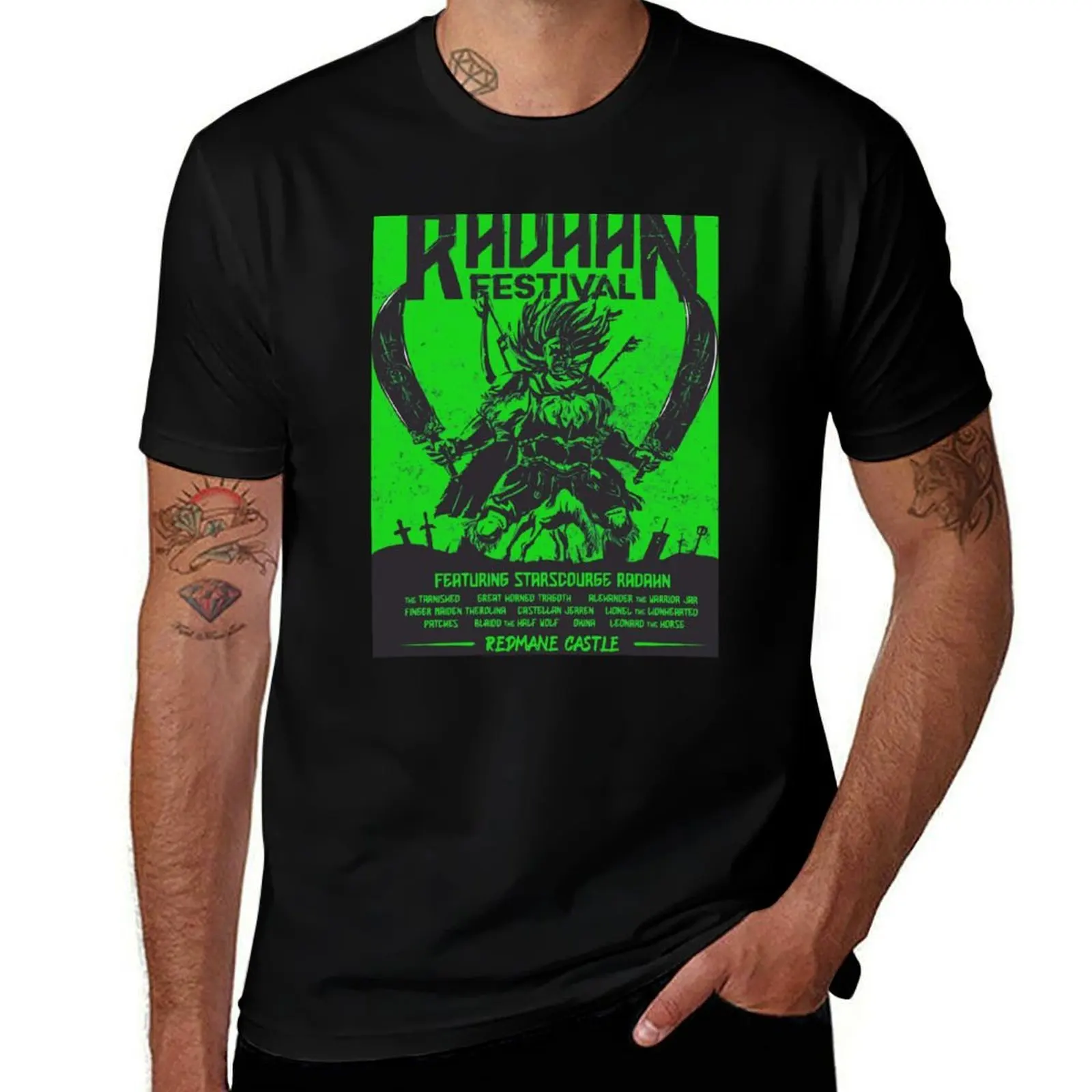 

Festival radahn s T-Shirt Industrial Work Tee Shirt