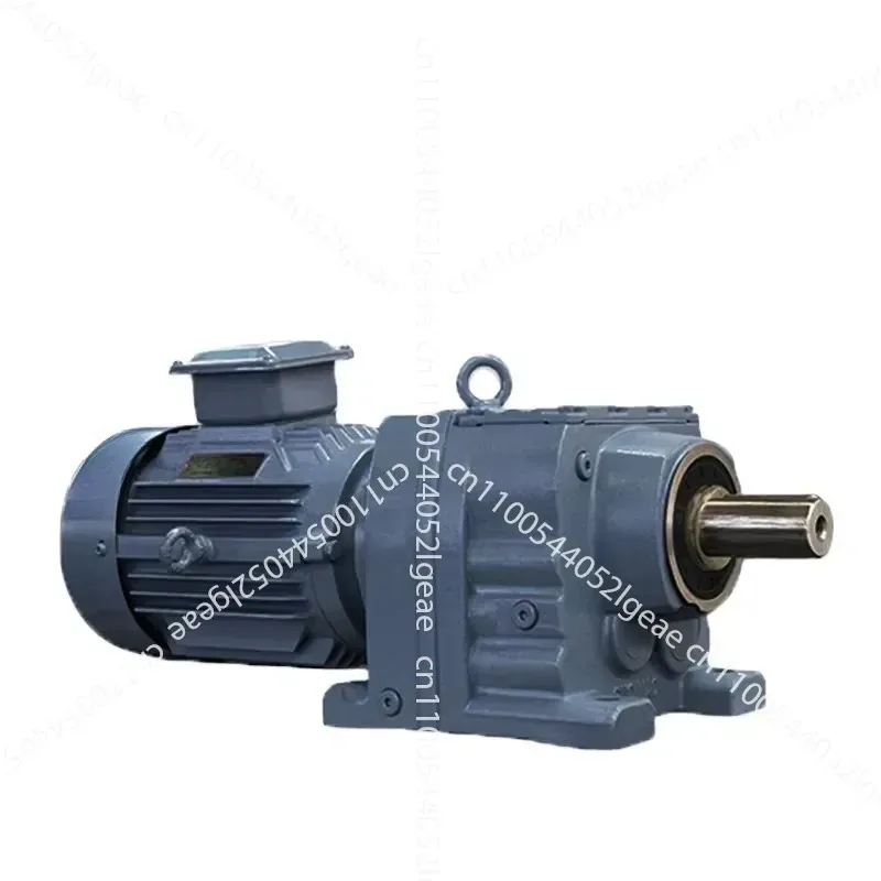 Series Industrial Shaft Mounted Gear Reducer Helical Gear Motor Cast Iron 0.12-200 KW