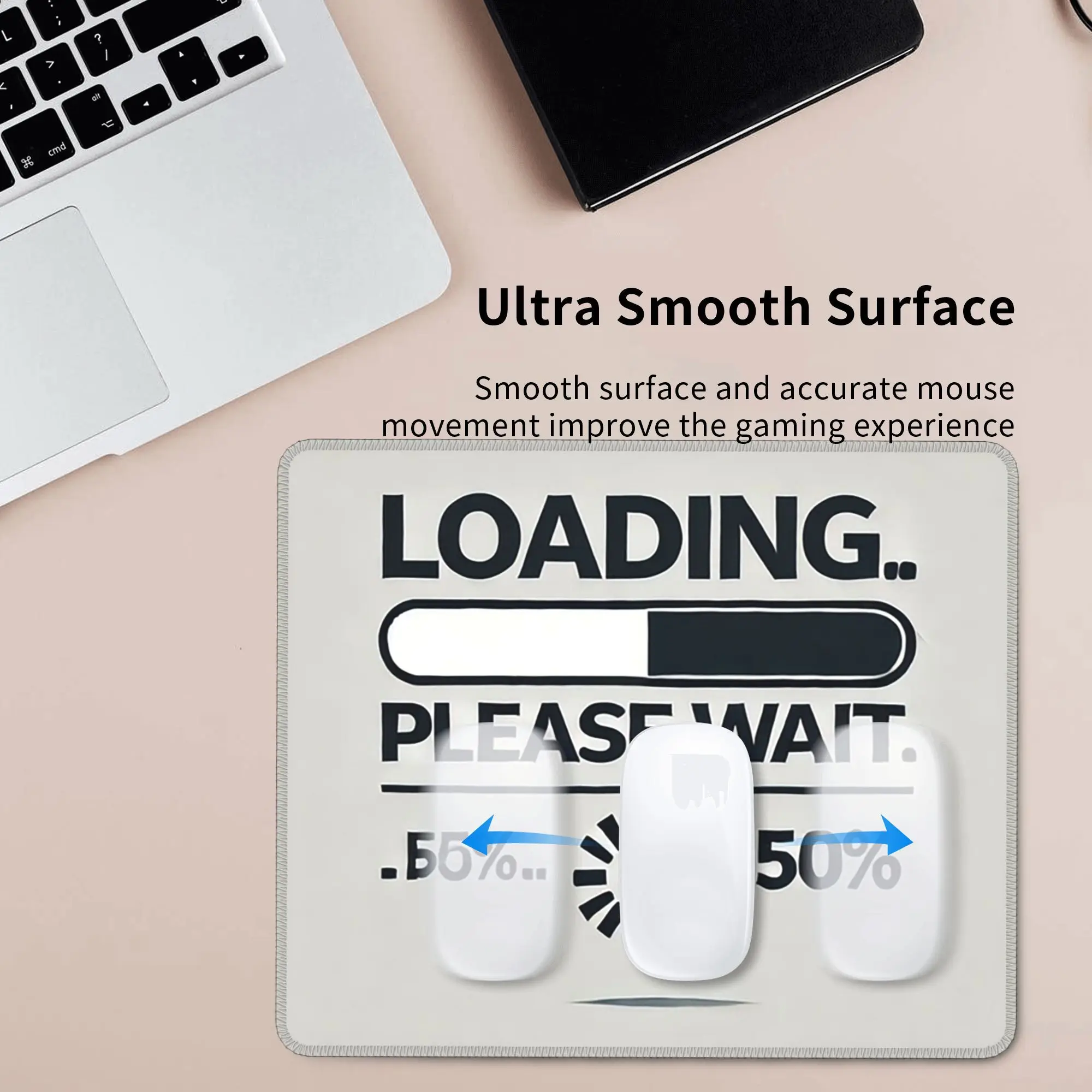 読み込み中です。 お待ちくださいマウスパッドコンピュータキーボードマウスマットゲーマーPCラップトップデスクマットオフィスアクセサリーテーブルマット