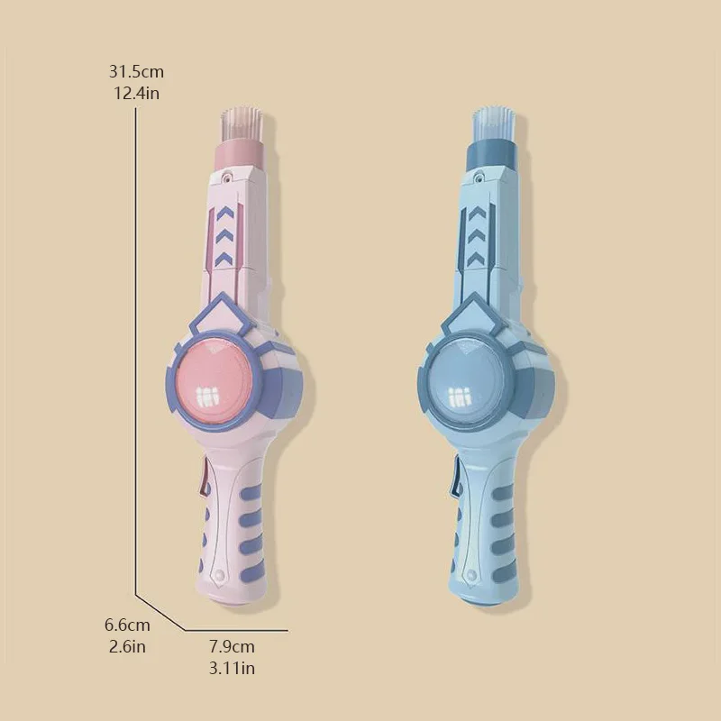 สามารถยิงเครื่องทําฟอง, เครื่องทําฟองควันแบบยืดหยุ่น, ปืนเป่าฟองสบู่มือถือสําหรับเด็ก, ของขวัญของเล่นไฟฟ้า