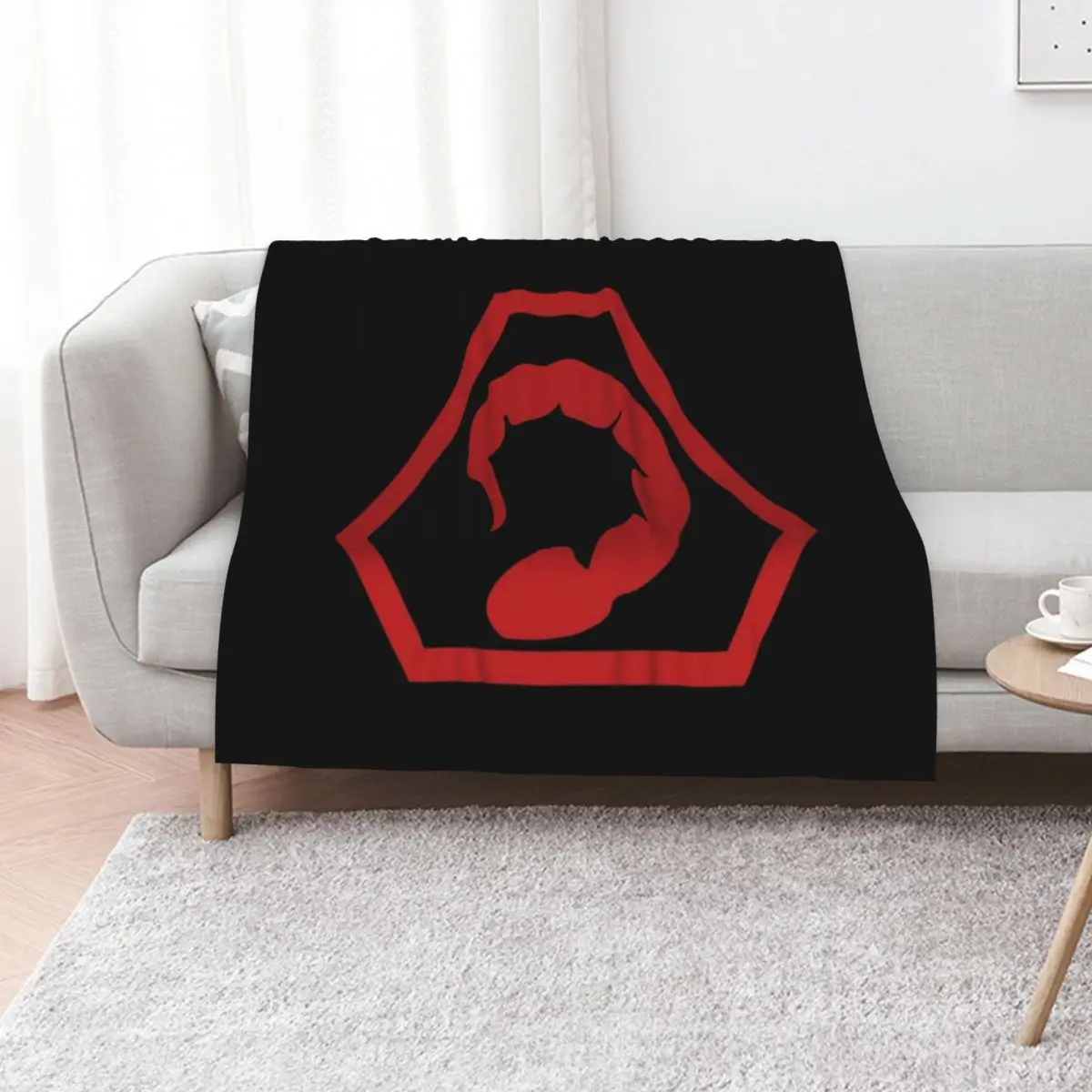 

Brotherhood of Nod Throw Blanket Camping for sofa Decorative Sofa Comforter Blankets