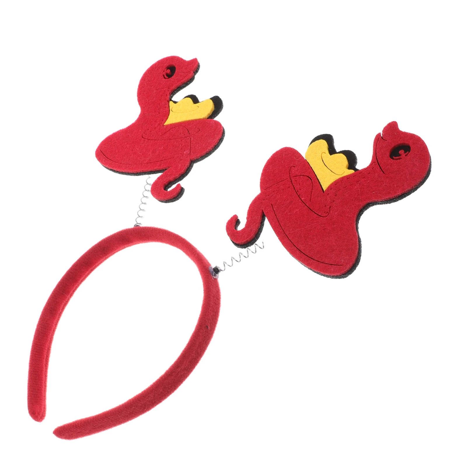 

Festive Snake Headband Cartoon Cloth Soft Comfortable New Year Party Hair Accessory Spring Festival Headwear Zodiac Style