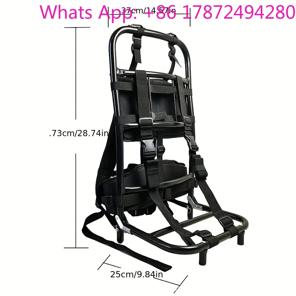 External Foldable Aluminum Hunting Pack Hiking Bag Backpack Frame Portable Tactical Accessories for Travel Outdoor Training