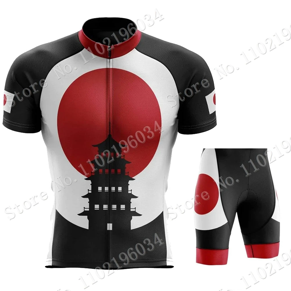 Suit 2023 Cycling Jersey Set Japanese Summer Bicycle Japan Clothing Road Bike Shirts Suit Bicycle Bib Shorts MTB Ropa Maillot