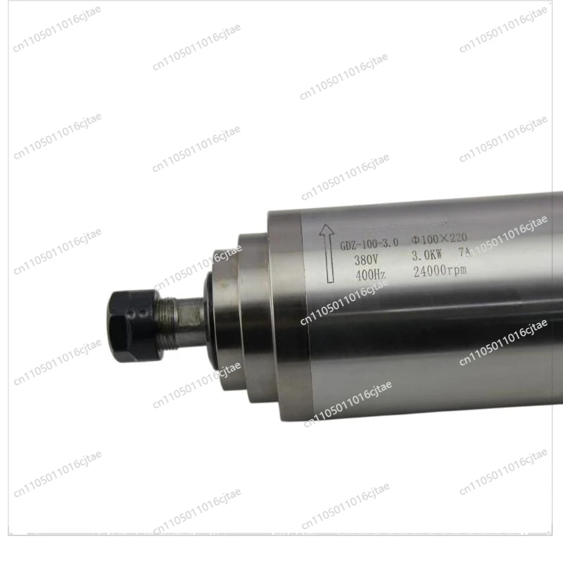 For 3kw High-speed Water-cooled Spindle 3.2kw Motor Woodworking Advertising Engraving Machine Head Parts