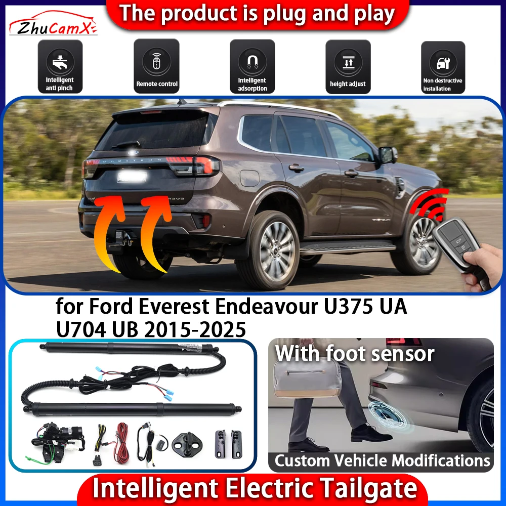

Smart Powered Tailgate System for Ford Everest Endeavour U375 UA U704 UB 2015-2025 Automatic Intelligent Trunk Lift Control Kit