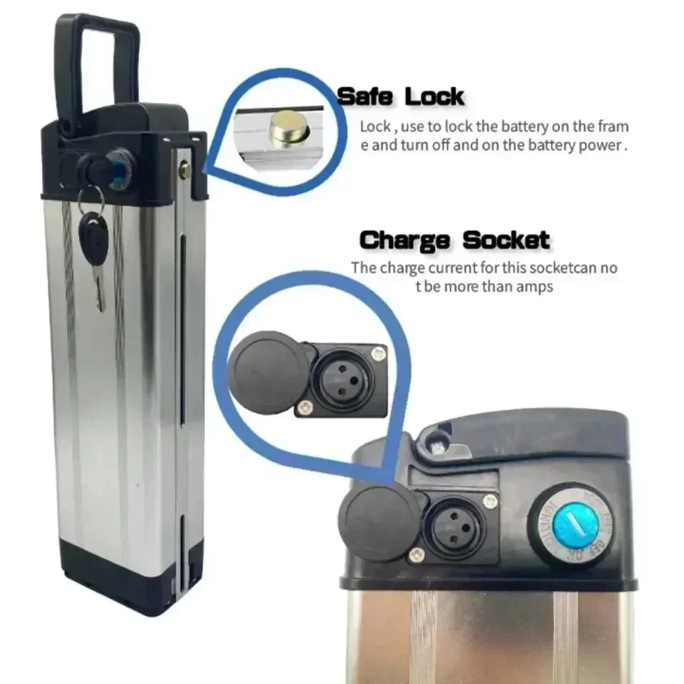 Air fast transportation48V New Full Capacity Power 18650 Lithium Battery 10ah-50ahBattery pack Suitable for Silver Fish 80-2000W