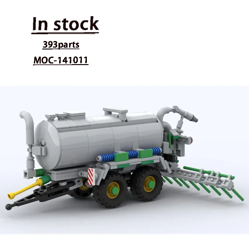 

MOC-141011 Городское здание, грязевой танкер, строительные блоки, модель 393, деталиMOC, креативные строительные блоки для мальчиков на день рождения, игрушки, подарки