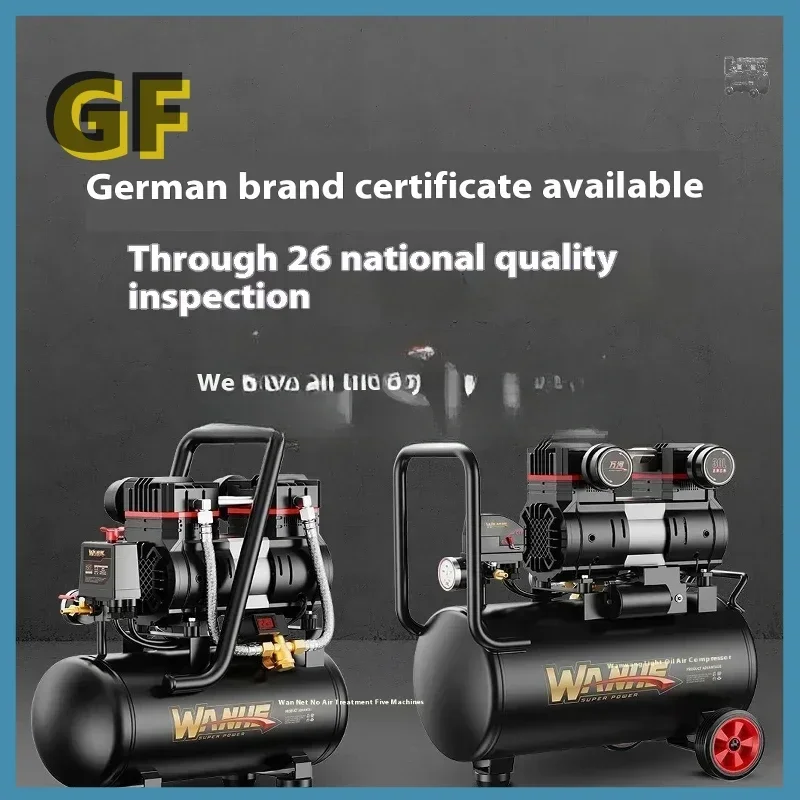 NEW Silent Air Compressor 3180W 40L for Home Car Repair Tire Inflation Paint Spraying Portable Air Pump