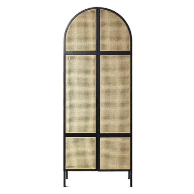 

Modern simple homestay model room wardrobe, simple wardrobe solid wood bedroom locker