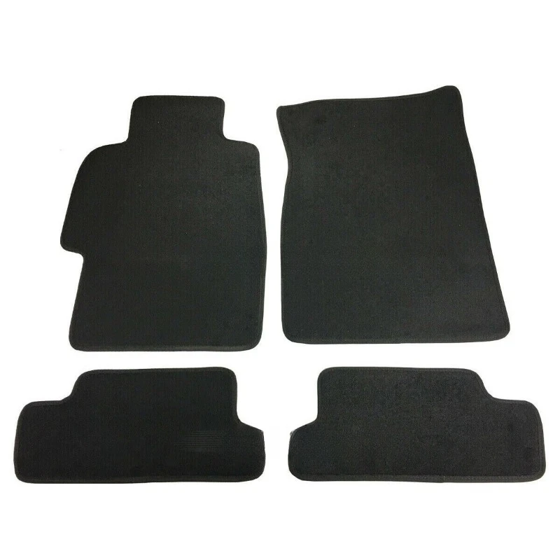 4 Piece OE Fitment Black Front & Rear Carpets Floor Mat Fit 92-96 Honda Prelude   United States