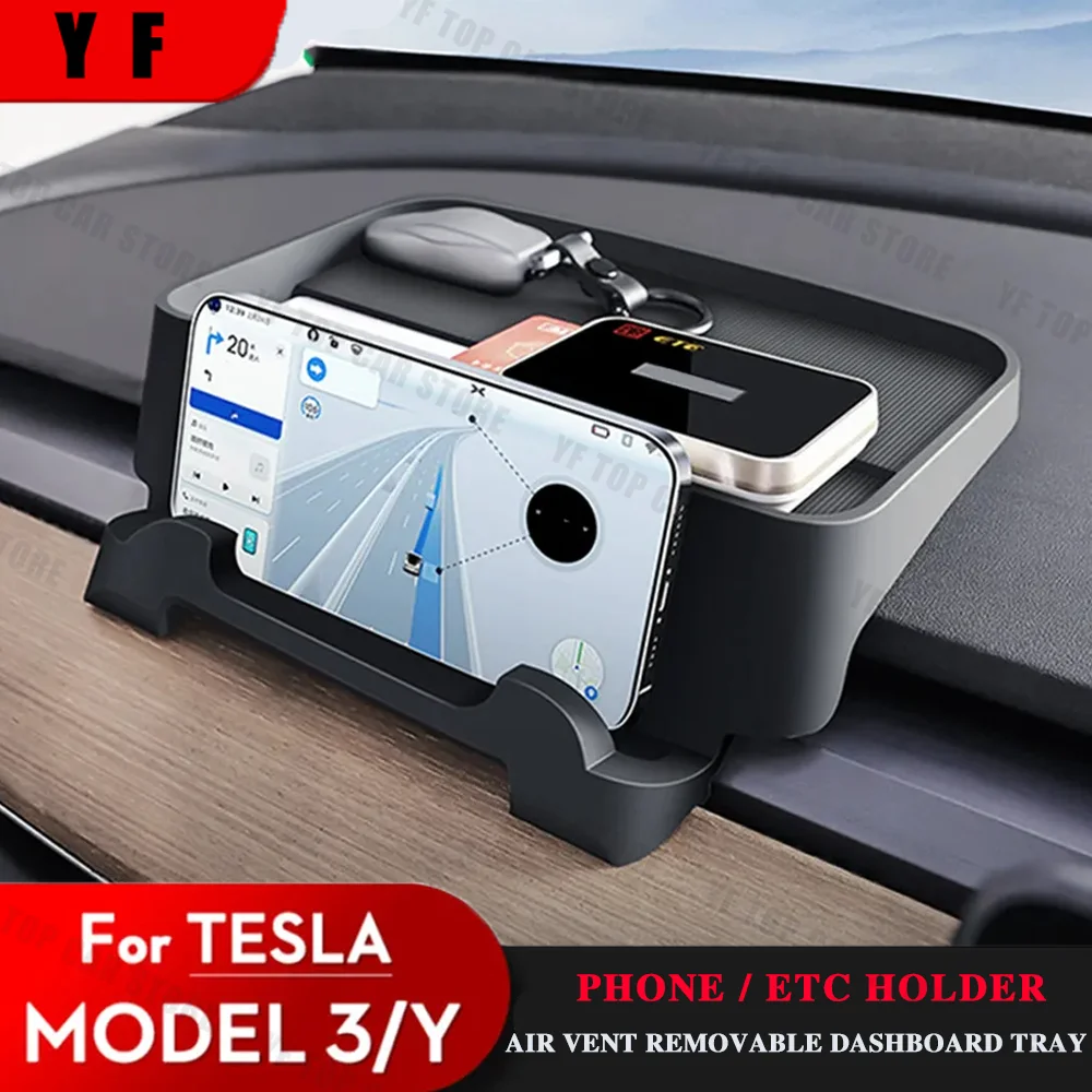 

Силиконовый органайзер для сотового телефона Tesla Model Y/3 Highland