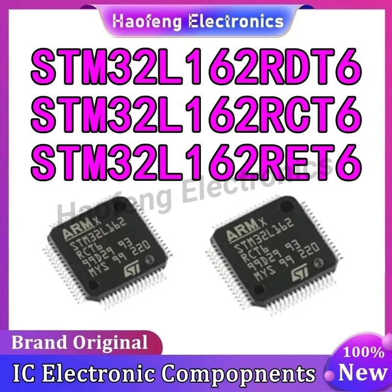 

STM32L162RCT6 STM32L162RET6 STM32L162RDT6 STM32L162R STM32L162 STM32L STM32 STM ST IC MCU Chip LQFP-64