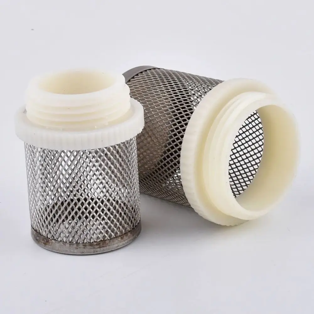 1Pcs Water Clean Hose Filter Joint Percolator 304 Stainless Steel Mesh Screen Filter Water Pump Fitting 1/2