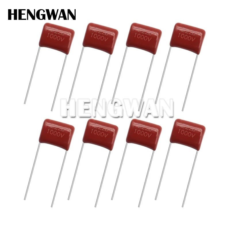 10pcs 1000V 224 104 102 222 472 1KV CBB capacitor 2.2NF 4.7NF 0.1UF 100NF 0.22UF 220NF 0.001UF 1NF 1000PF 102J 472J 104J 224J