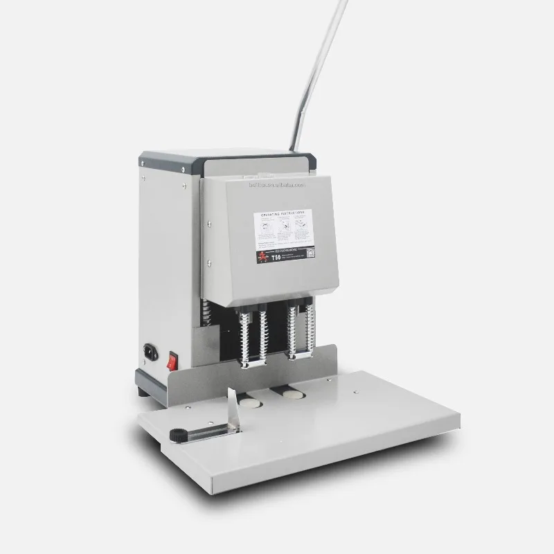 

Electric Hole Punching Machines for Paper and Bill Max Punch Thickness 50MM