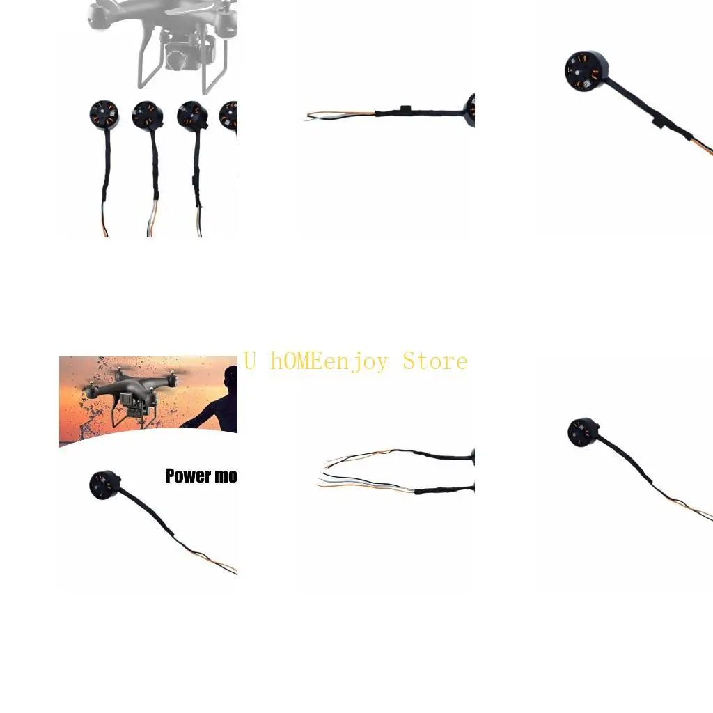 

B0KF Профессиональный двигатель для дронов, длинный провод для двигателя Avata 2 CW CCW Arm Motor