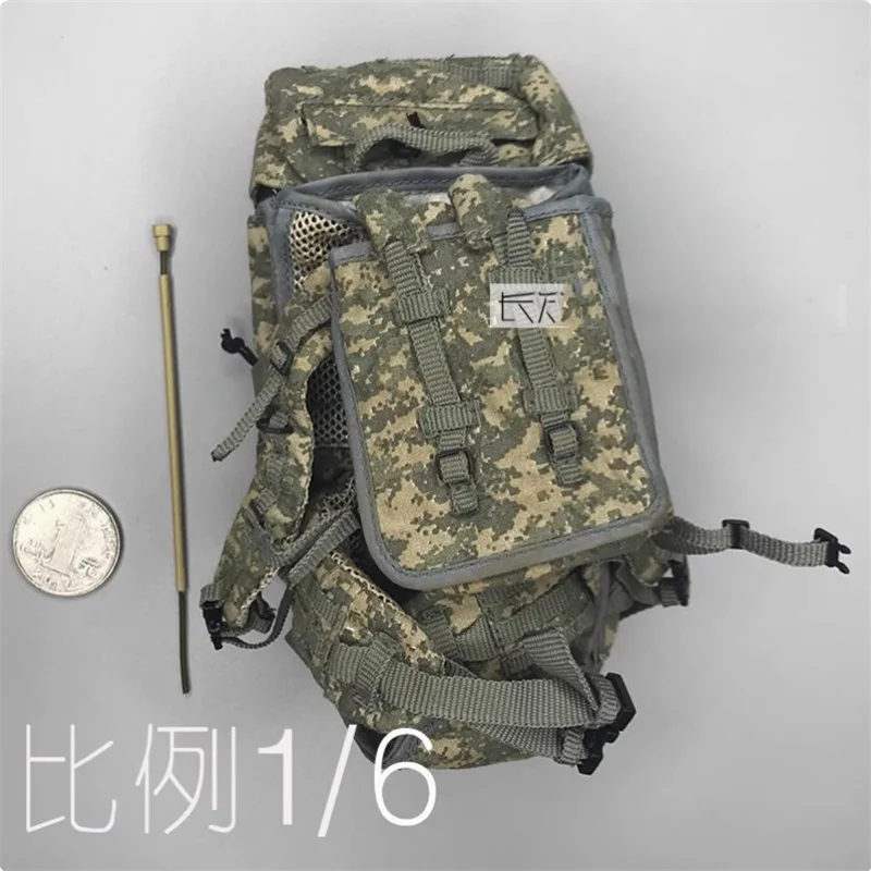 HT 1/6 Soldier Accessories Tenth Mountain Division Sniper Big Backpack Model Toy Fit 12'' Action Figure Body In Stock