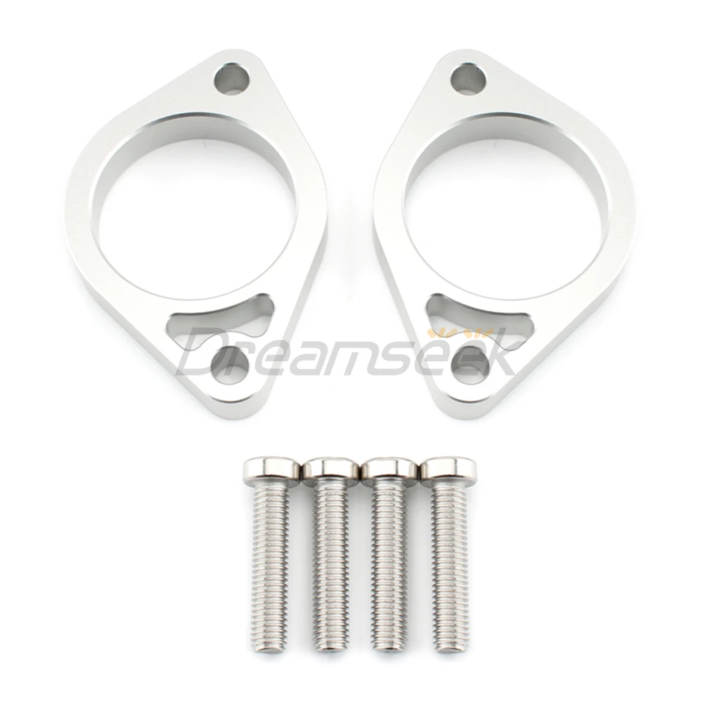 الفضة المقود الناهض جبل ل Ducati Supersport 939 950 2017 2018 2019 2020 2021 2022 23 دراجة نارية مقود المشبك محول