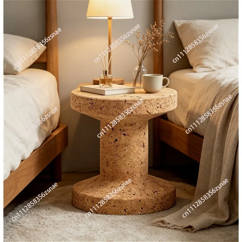 Eco-Friendly Natural Cork Furniture, Cork Coffee Table, Side Table & Chair