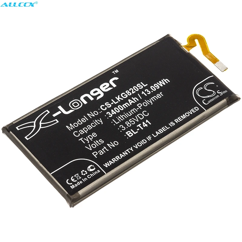 Cameron Sino 3400mAh Battery BL-T41 for LG G8 ThinQ, G820N, G820UM,LMV405EB, V40,V405QA7,V405TAB,V405UA,V405UAB, V409N,LMG820QM7