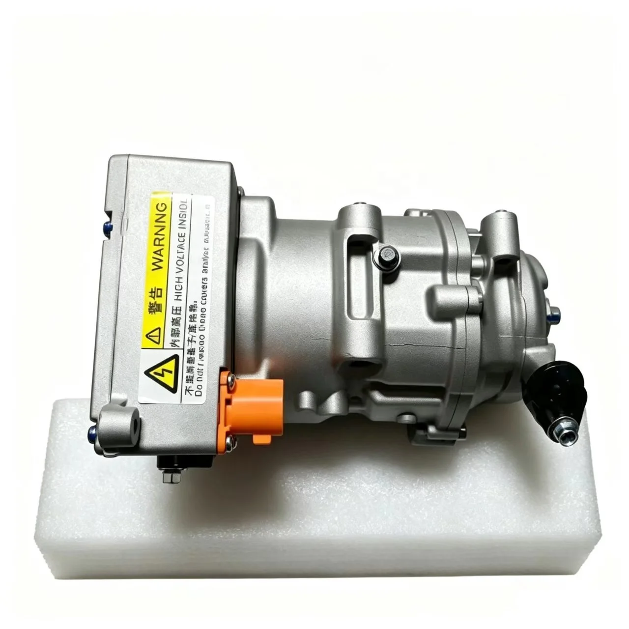 HCEF 8103020 12V Electric AC Compressor Assembly New Energy Vehicle Scroll Air Conditioning OEM Replacement Part 1 Year Warranty