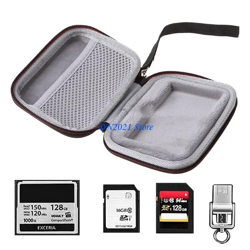 F3KE 2.5‘’ SSD Storage Bag Carrying Box for Sam sung T7 for Touch SSD Protector for C