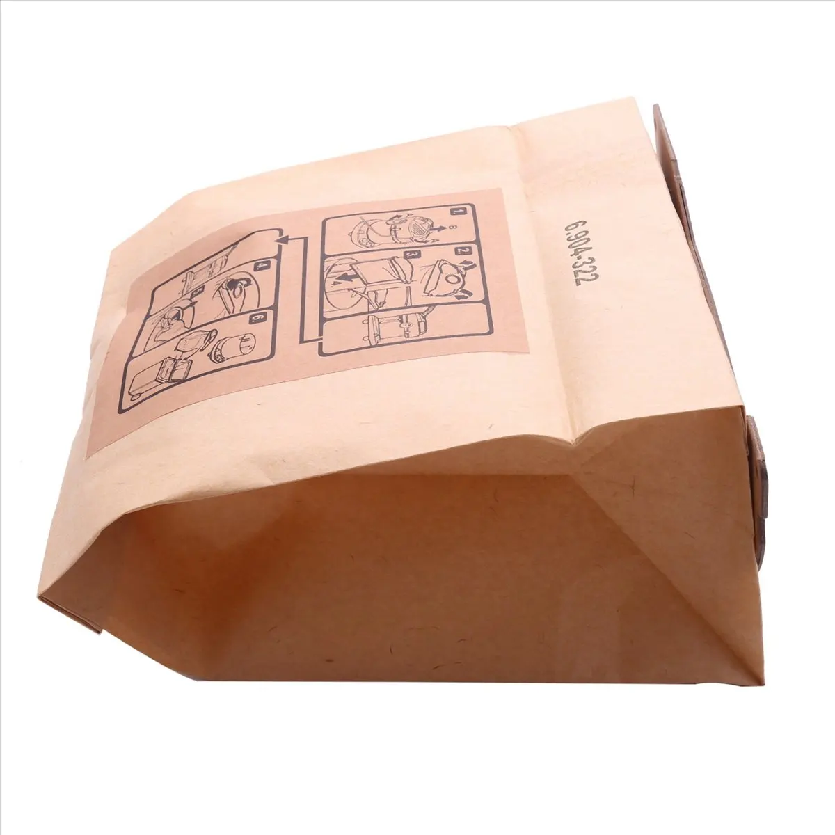 A36R 5 قطعة/المجموعة مكنسة كهربائية ورقة القمامة أكياس الغبار ل WD2250 A2004 A2054 MV2 مكنسة كهربائية آلة التبعي