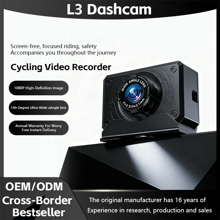 1080P Motorrad-Lenker-Dashcam L3 Mini-Kamera