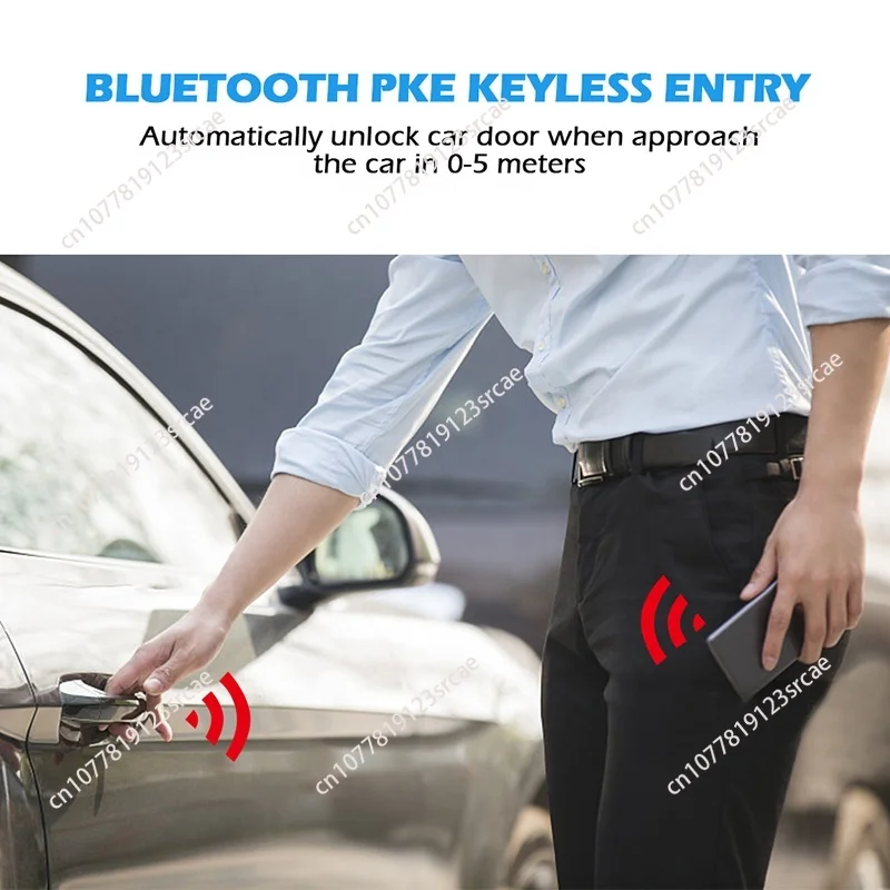 Easy Car RFID Touch Sensitive Remote Start Upgrade Canbus Plc Automotive Alarm Sensor System with Remote Starter