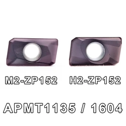Mzg 10pcs apmt 1135 1604 zp152 cnc Werkzeug maschinen Edelstahl bap300 bap400 rechtwinklige Hartmetall fräser