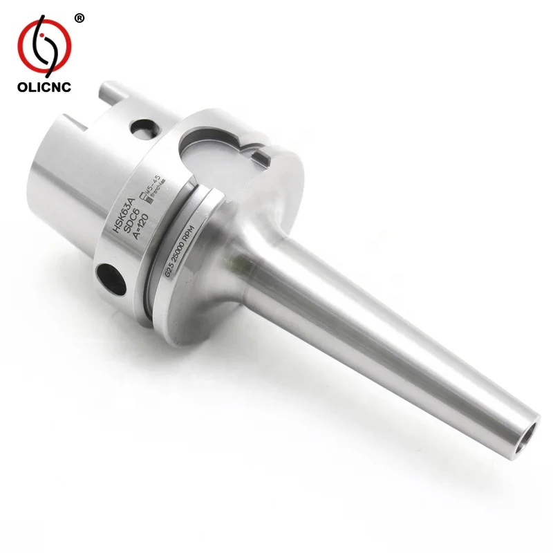 

Wholesale High speed HSK tool holders HSK63A-SDC6-120 Collet Chuck for CNC