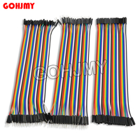 40 / 120pcs 40PIN 20CM Dupont Line Male To Male + Female  And Female To Female Jumper Dupont Wire Cable For Arduino DIY KIT