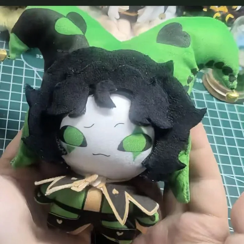 10cm Anime Game Attributes Kawaii Cosplay Soft Cotton Doll Starfish Body Harlequin Cartoon Mini Toy Figures Fans Collection Gift