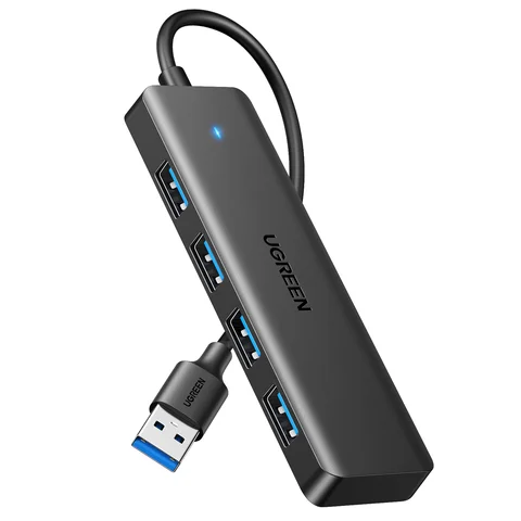 UGREEN USB 3.0 HUB 4 Ports USB-C HUB Slim for Mouse Keyboard Compatible…