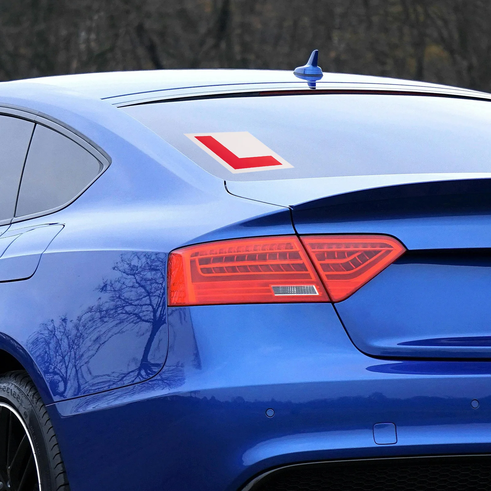 

10Pcs Reflective Adhesive Learner Plates for New Drivers Removable Durable Safety Car Stickers Motorbikes Scooters