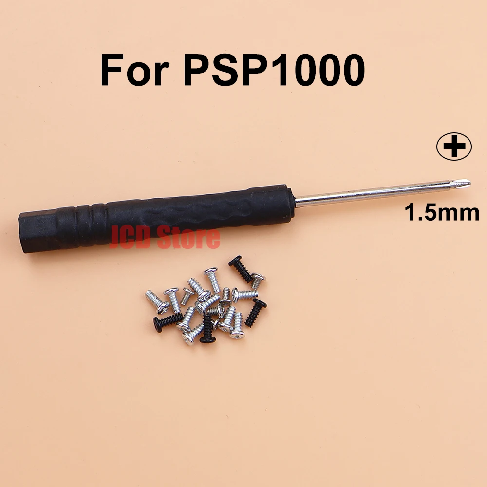 Game Console Housing Shell Screw For PSP 1000 2000 3000 Full Host Motherboard Screw Kit Mount Replacement Accessories