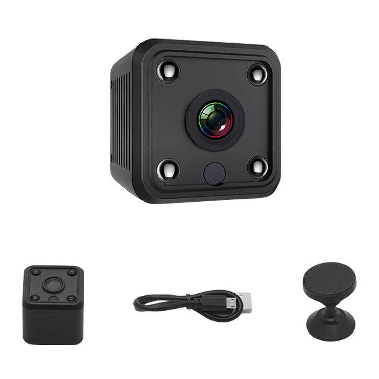 X6 Camera, Wireless WiFi 1080P HD Smart Home Security, Infrared Night Vision, Strong Magnetic Mount