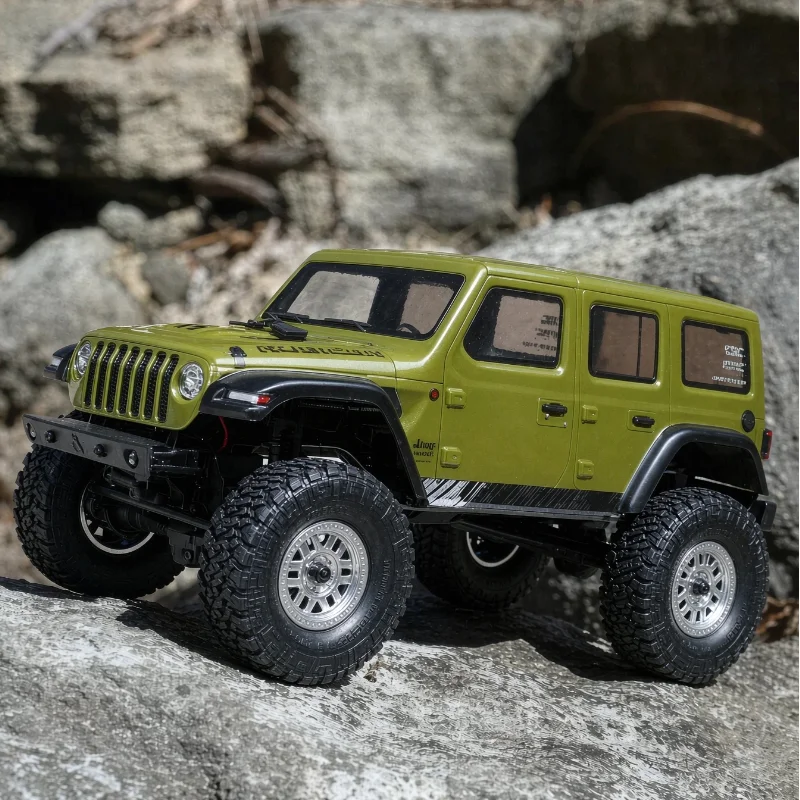 Hot 1/24 Axial SCX24 2.4G Simulation Brushed Remote Control Off-Road Climbing Car Electric 4WD RC High-Speed Model With LED Toy