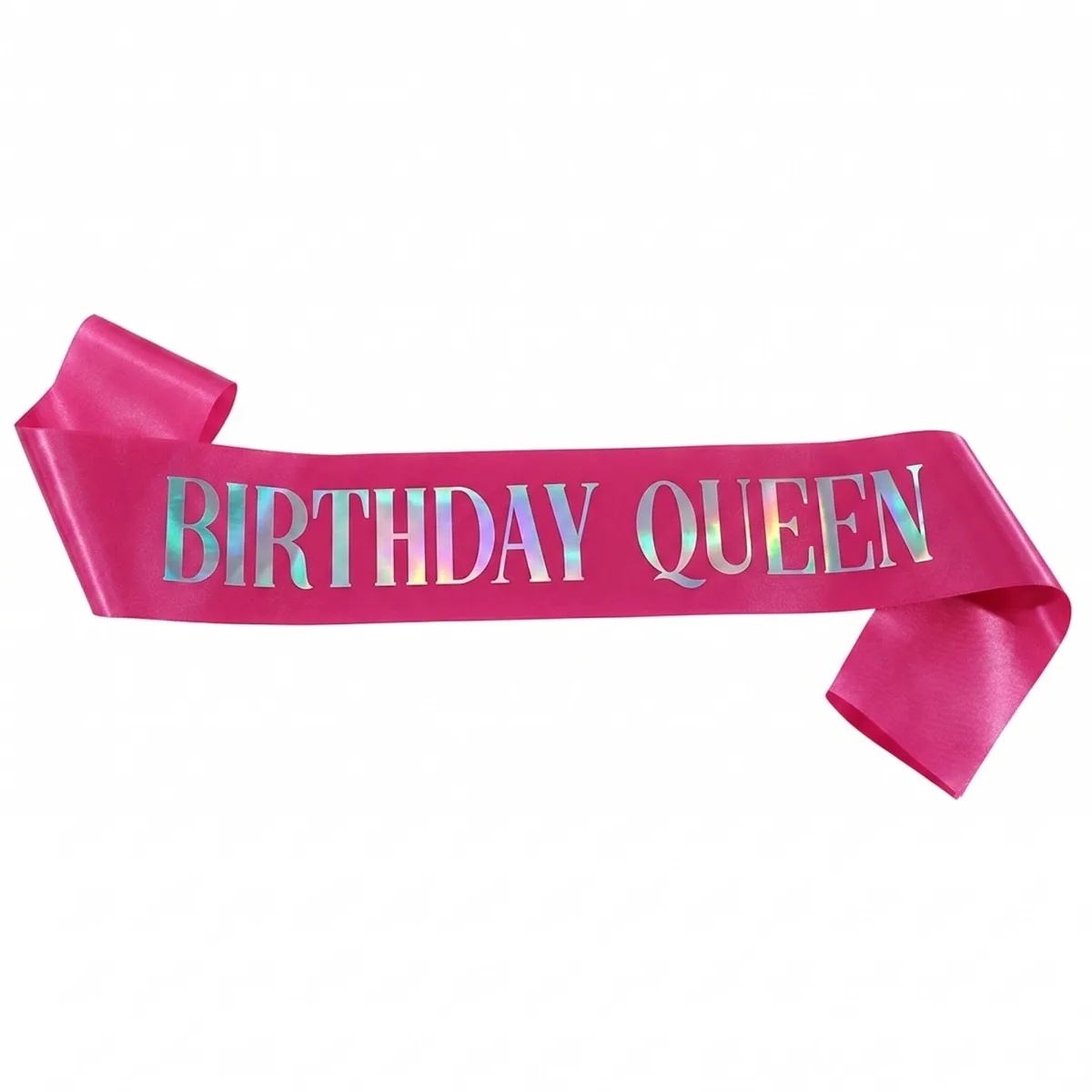 Geburtstagsmädchen Königin Schärpe Band Satin Folie Party Dekorationen Alles Gute zum Geburtstag Partyzubehör für Frauen Mädchen – Detail 13