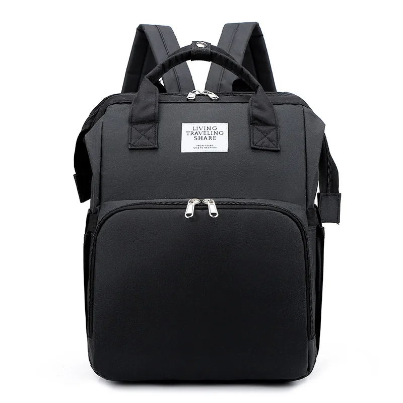 Wholesale Multi-functional Mommy Bags USB Large Capacity Mother Baby Bags Foldable Baby Bags Mother Bags image 5