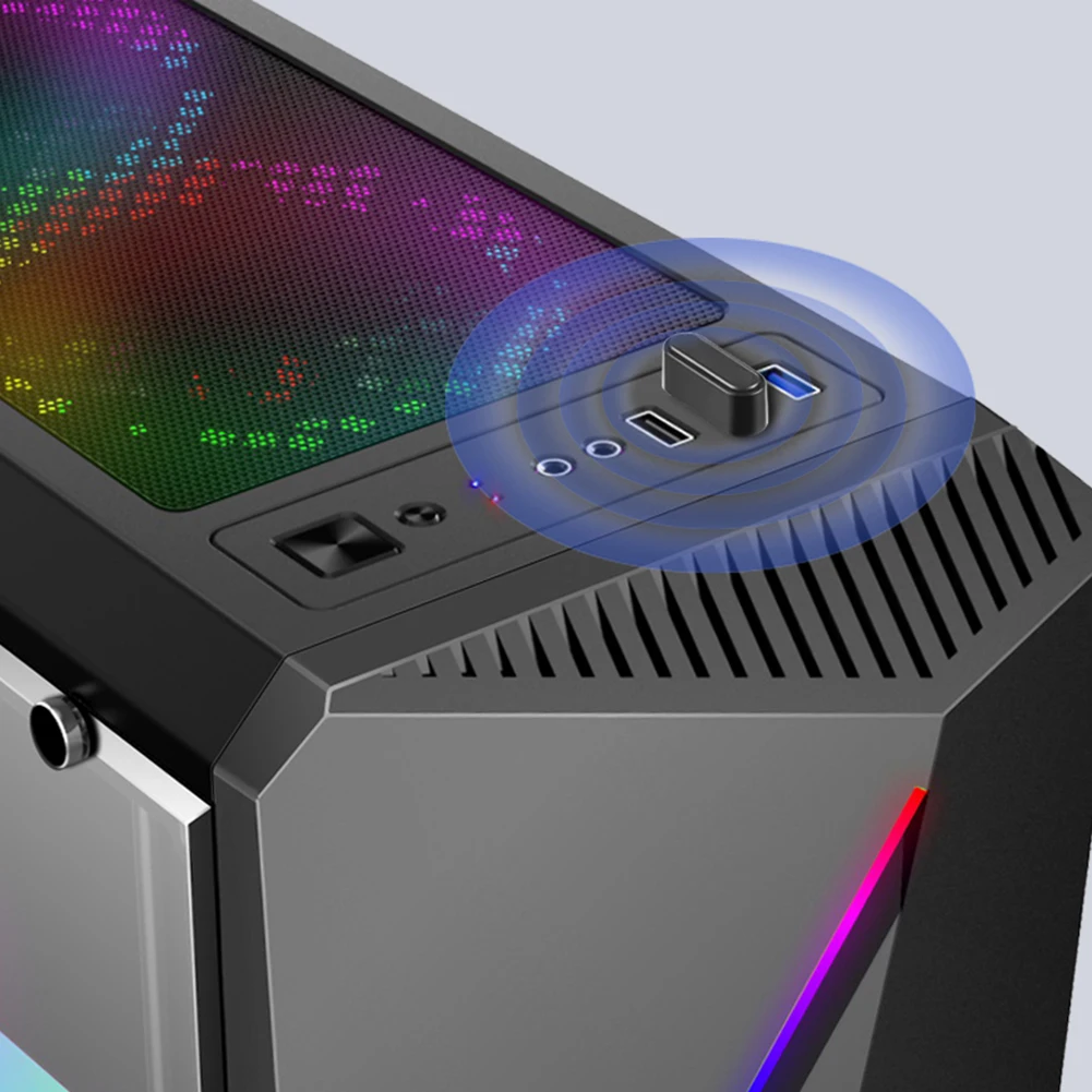 USB Bluetooth-совместимый адаптер 5.4 Dongle Музыкальный аудиоприемник-передатчик Drive Бесплатно для ПК Ноутбук Беспроводная клавиатура Аудио