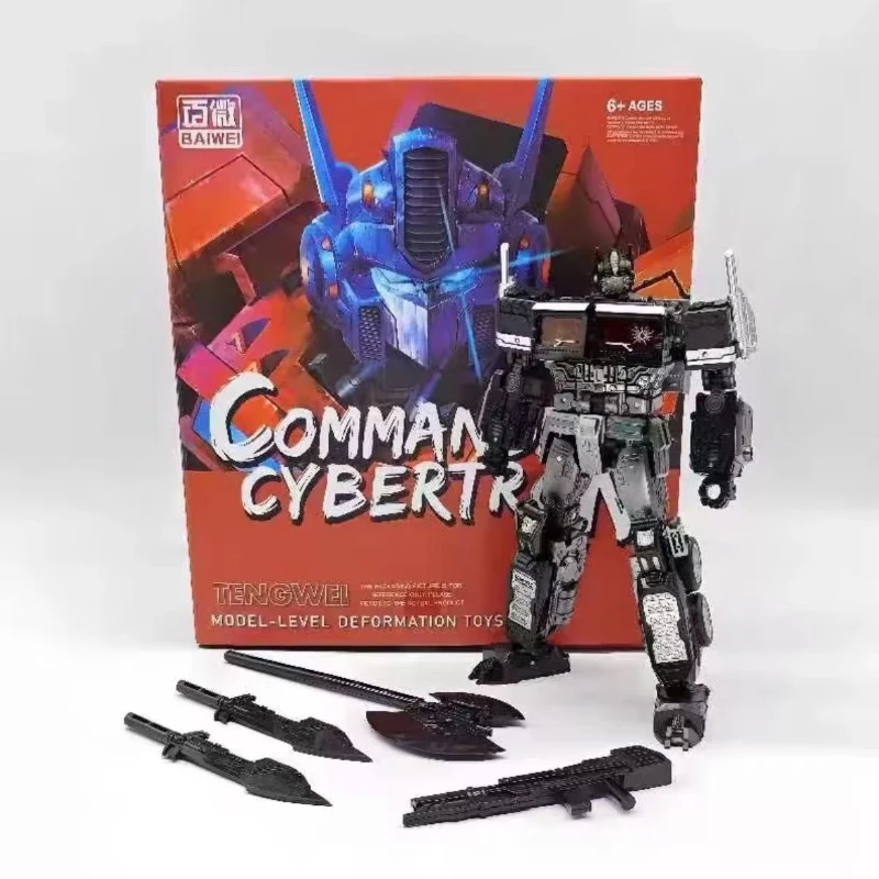 BAIWEI Transformation Toys TW-1027 TW-1027B TW-1027C OP Commander Moving Robot Action Character Original Box Collection Gift