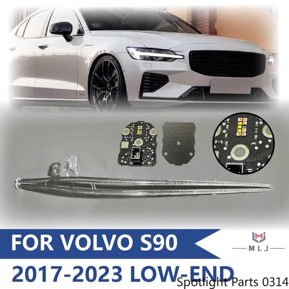 

Angel Eye Chip For Volvo S90 2017-2023 Low-Spec Headlight Angel Eye Tube Light Source Strip DRL Strip DRL Board Car Accessories