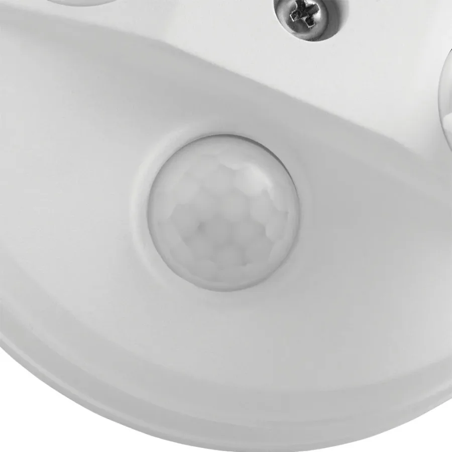 

Dual Head Hardwired Security Light 180-Degree Detection